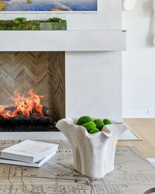 Nantucket Centerpiece - White Wash