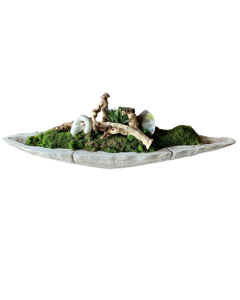 Custom Floral - Moss Haven Canoe