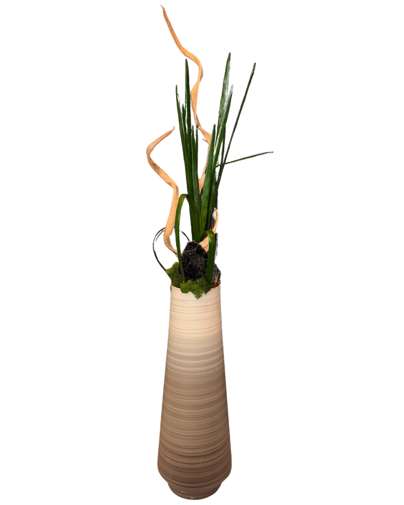 Custom Floral - Reaching Cream