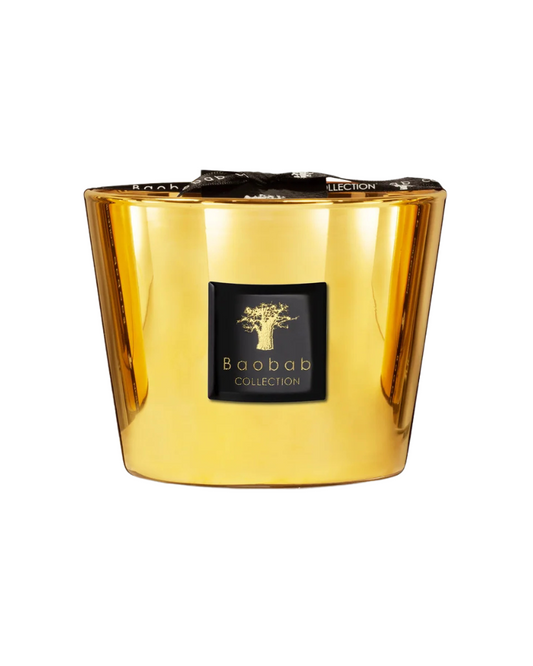 Baobab - Les Exclusives Aurum Candle, Gold