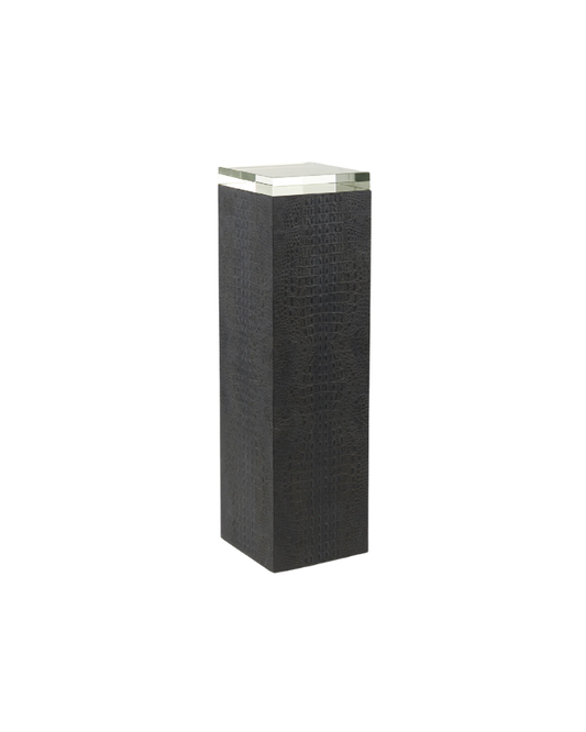 Pedestal - Black Croc