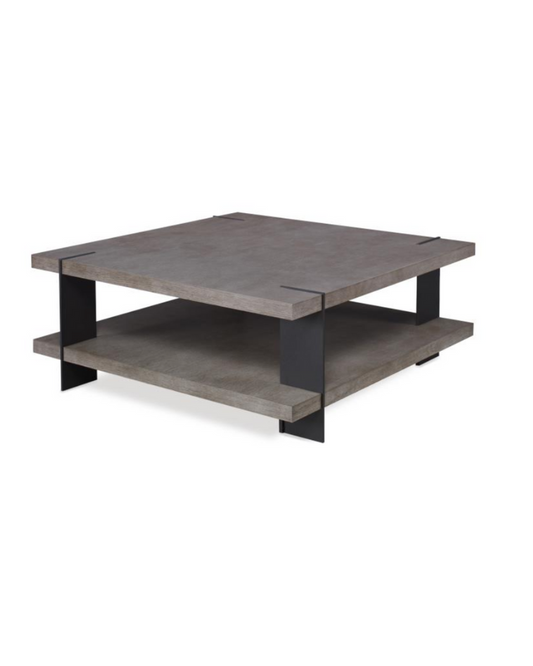 Drake Cocktail Table - Brown and Black