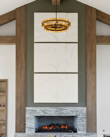 3D Wall Art - Ivory