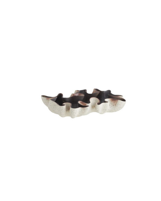 Frontera Centerpiece - Speckle Beige/Black