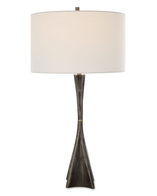 Solder Curve Lamp - Mixed Metal